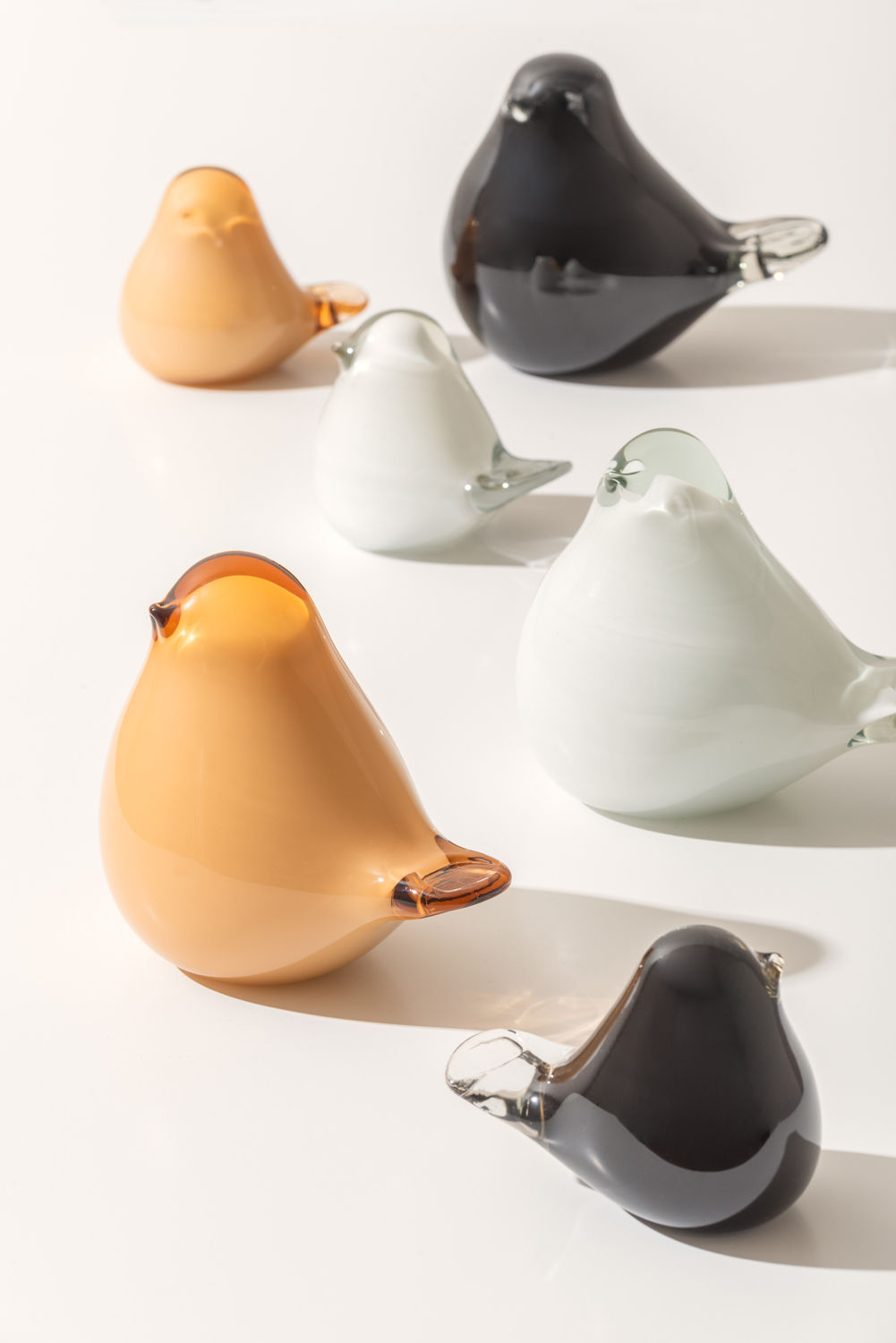 Beeld Pieltaro Glas Wit H8 cm - Afbeelding 4