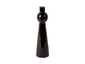 Kandelaar Raanero Metaal Zwart H22 cm
