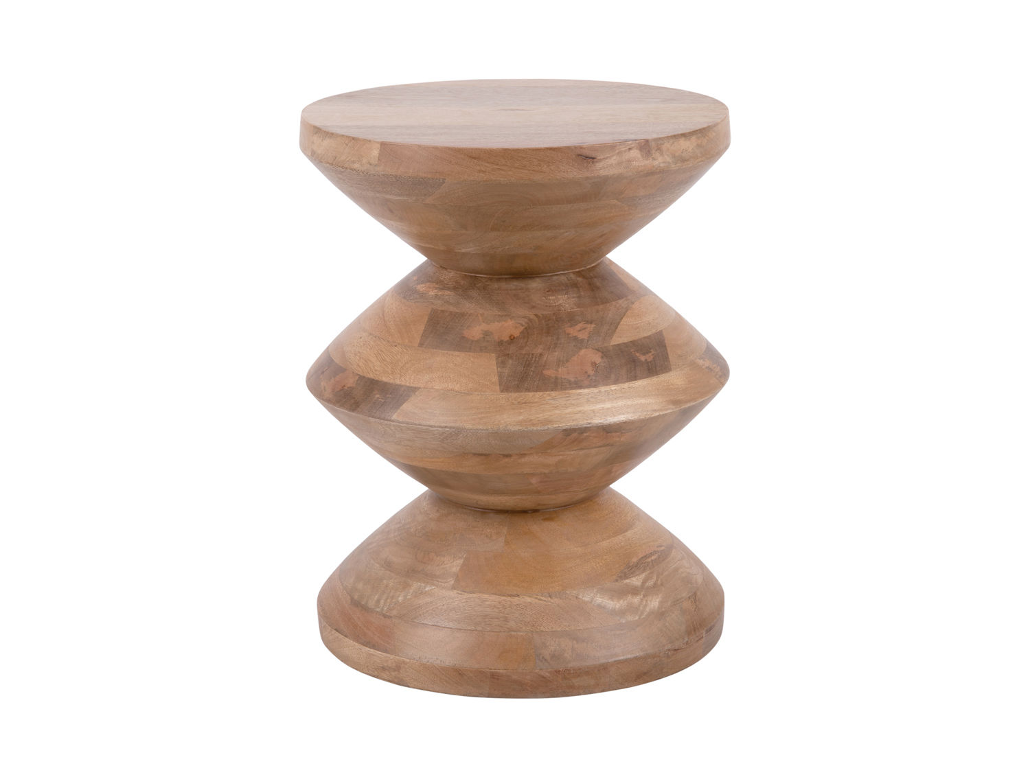 Bijzettafel Gunia Mangohout Ø35 cm
