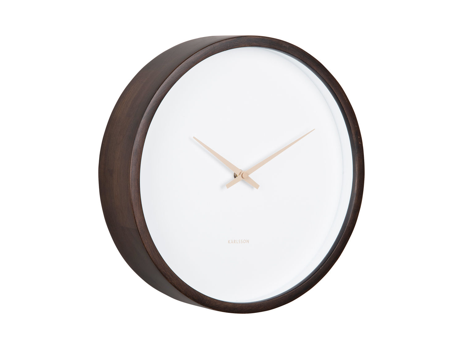 Wandklok Laummak Hout