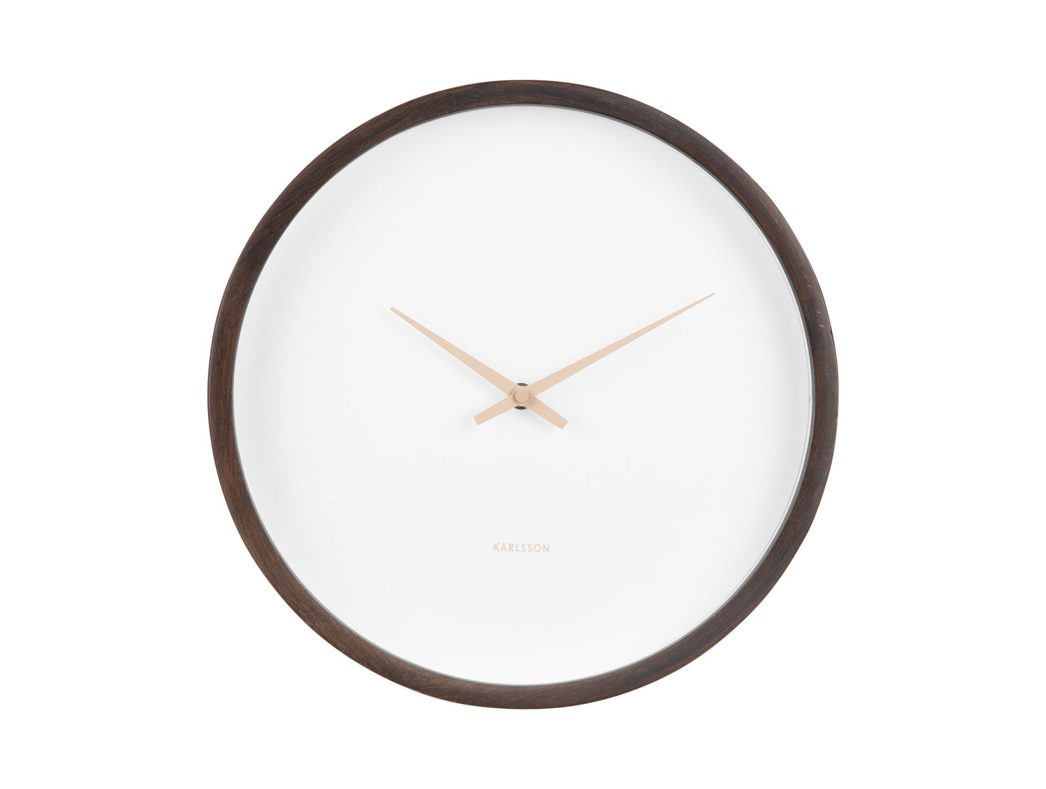 Wandklok Laummak Hout - Afbeelding 2