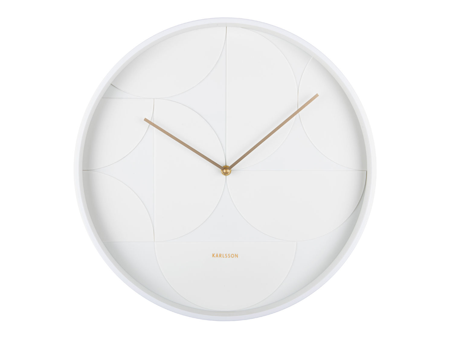 Wandklok Faandon Wit - Afbeelding 2