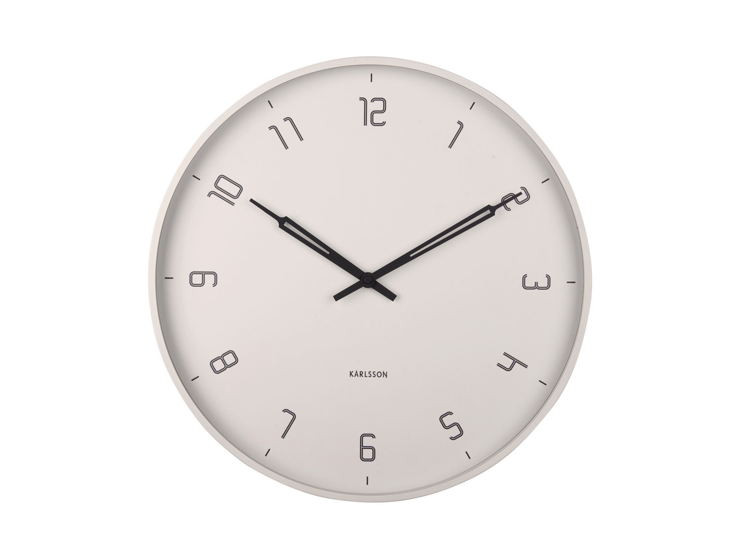 Wandklok Slindund Warm Grijs - Afbeelding 2