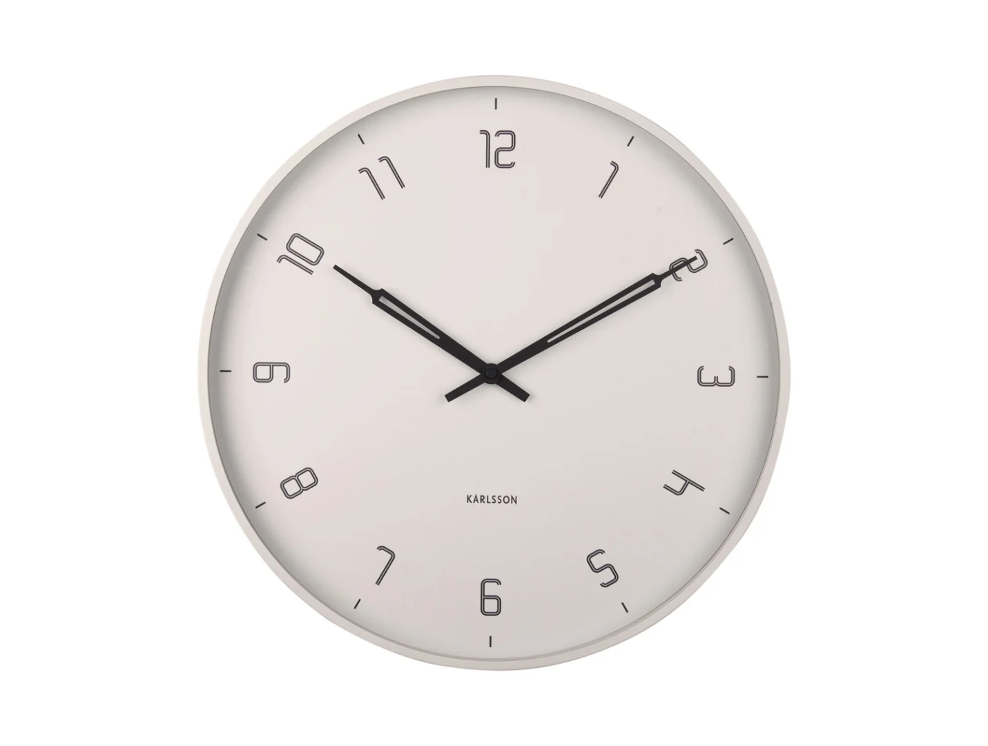 Wandklok Slindund Warm Grijs - Afbeelding 2
