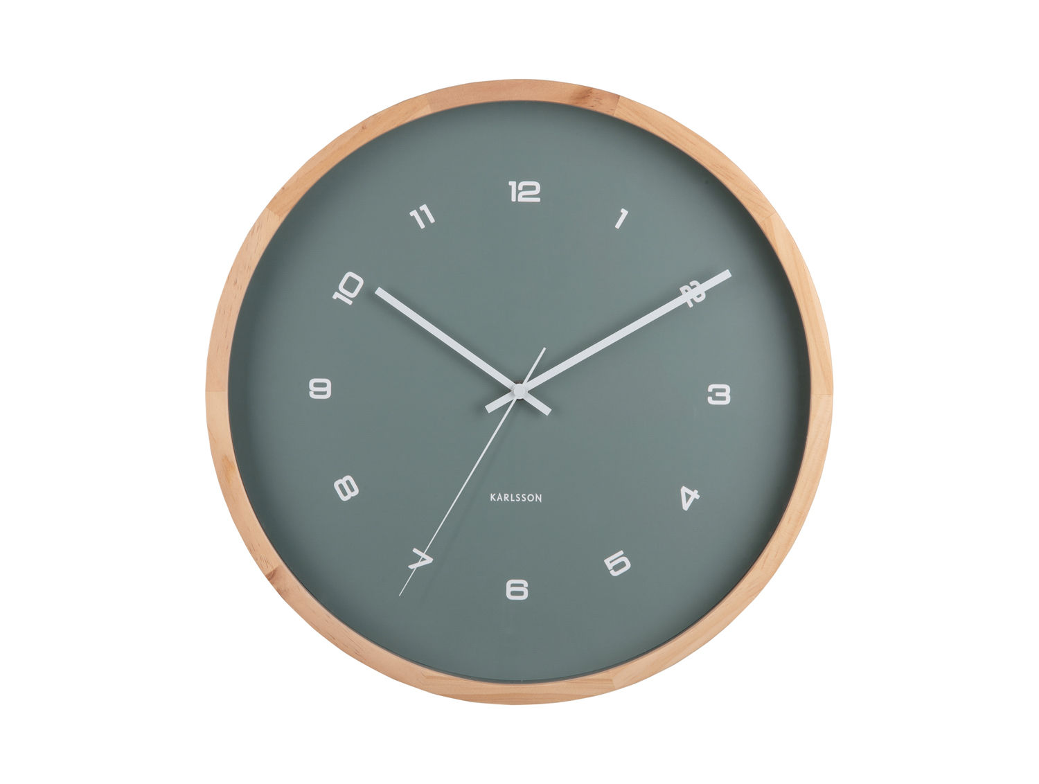 Wandklok Pirder Groen - Afbeelding 2