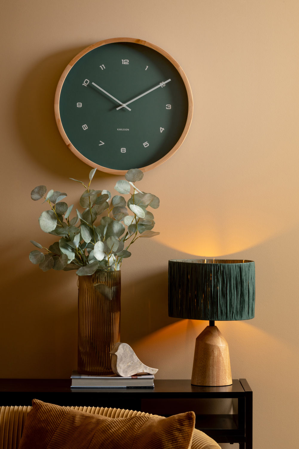 Wandklok Pirder Groen - Afbeelding 4