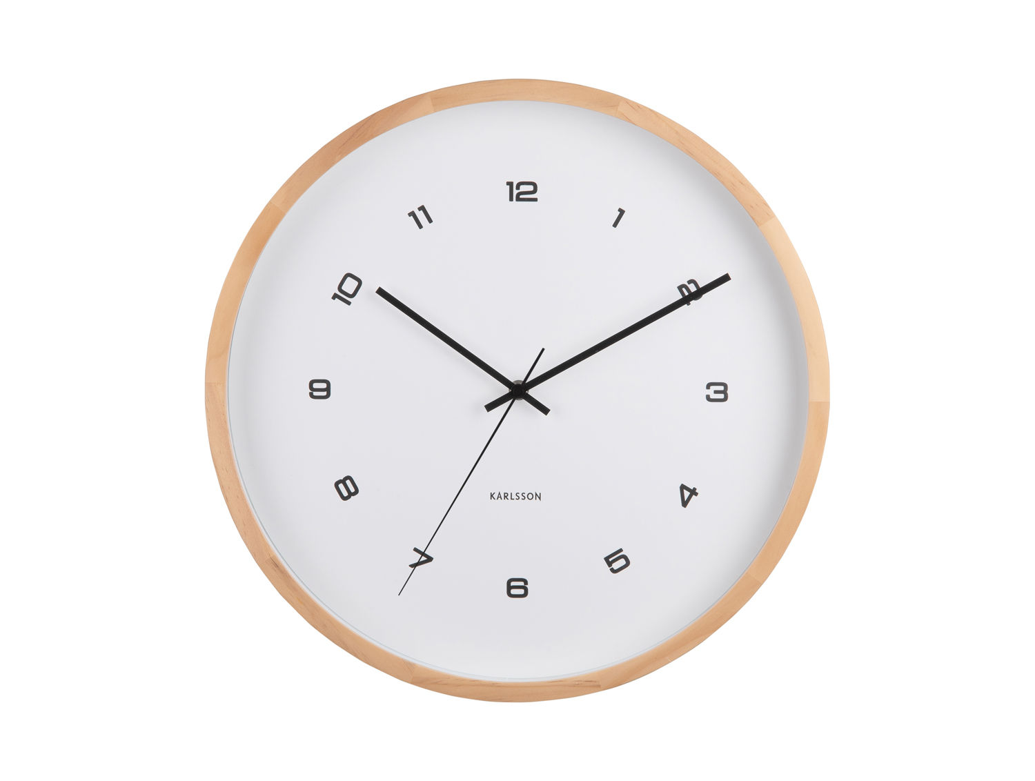 Wandklok Veillun Wit - Afbeelding 2