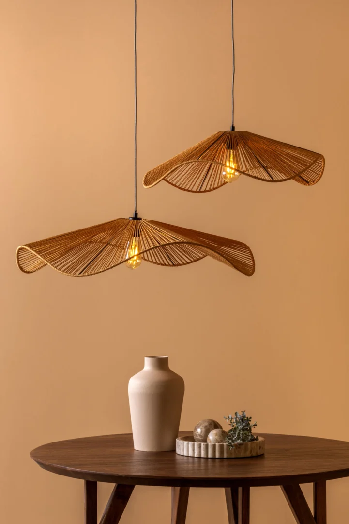 Hanglamp Reirdonte Papier Naturel – foto 6
