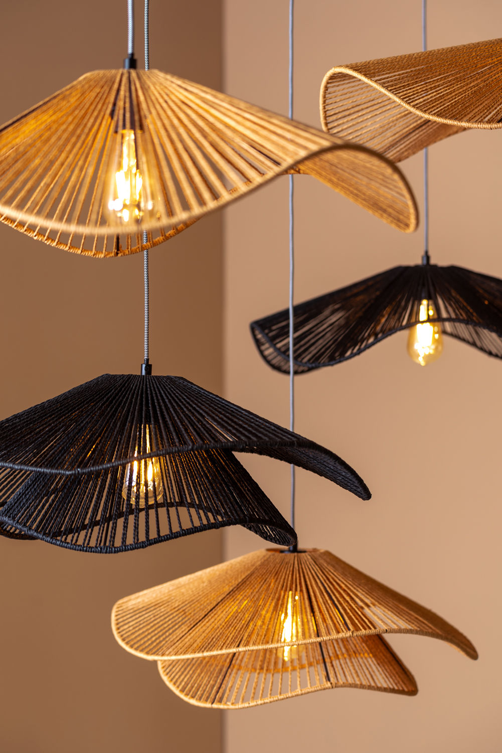 Hanglamp Hollena Papier - Afbeelding 5