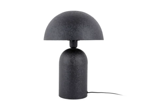 Tafellamp Slobero Zwart H43 cm met mushroom vorm en compact modern design
