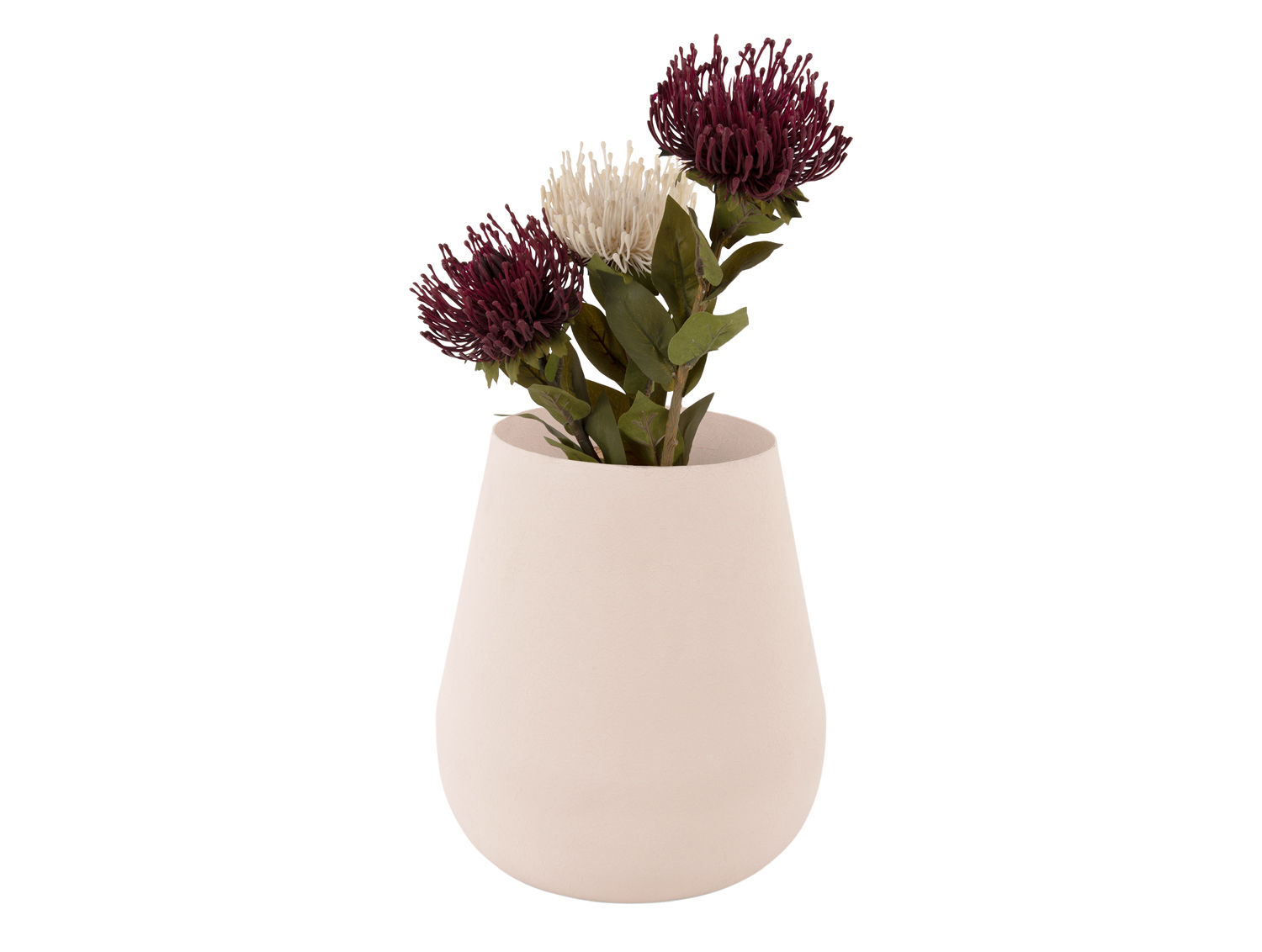 Vaas Grornes Metaal Warm Grijs H25 cm - Afbeelding 2
