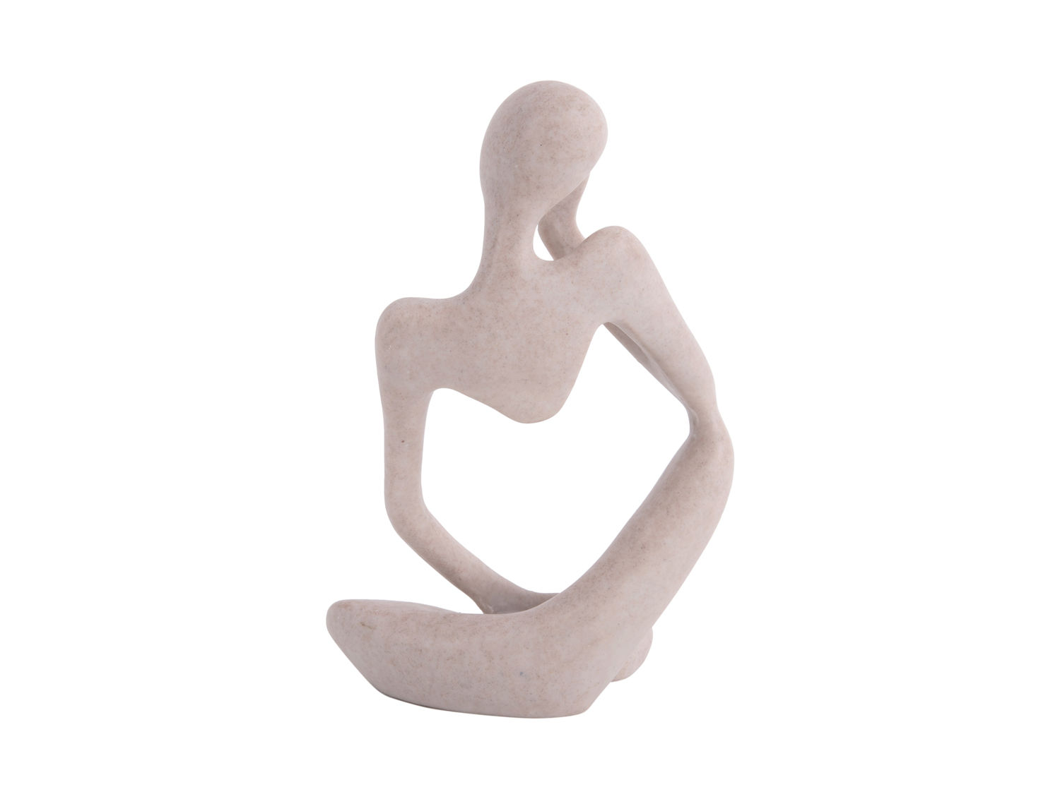 Beeld Altair Polyresin Lichtgrijs H24 cm - Afbeelding 3