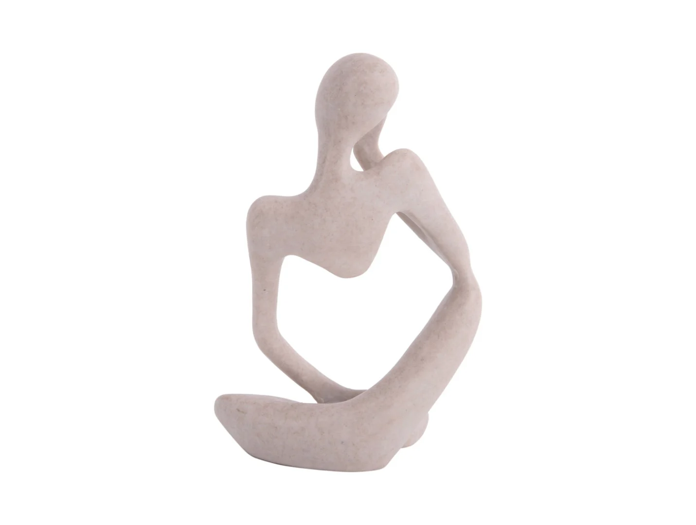 Beeld Altair Polyresin Lichtgrijs H24 cm - Afbeelding 3