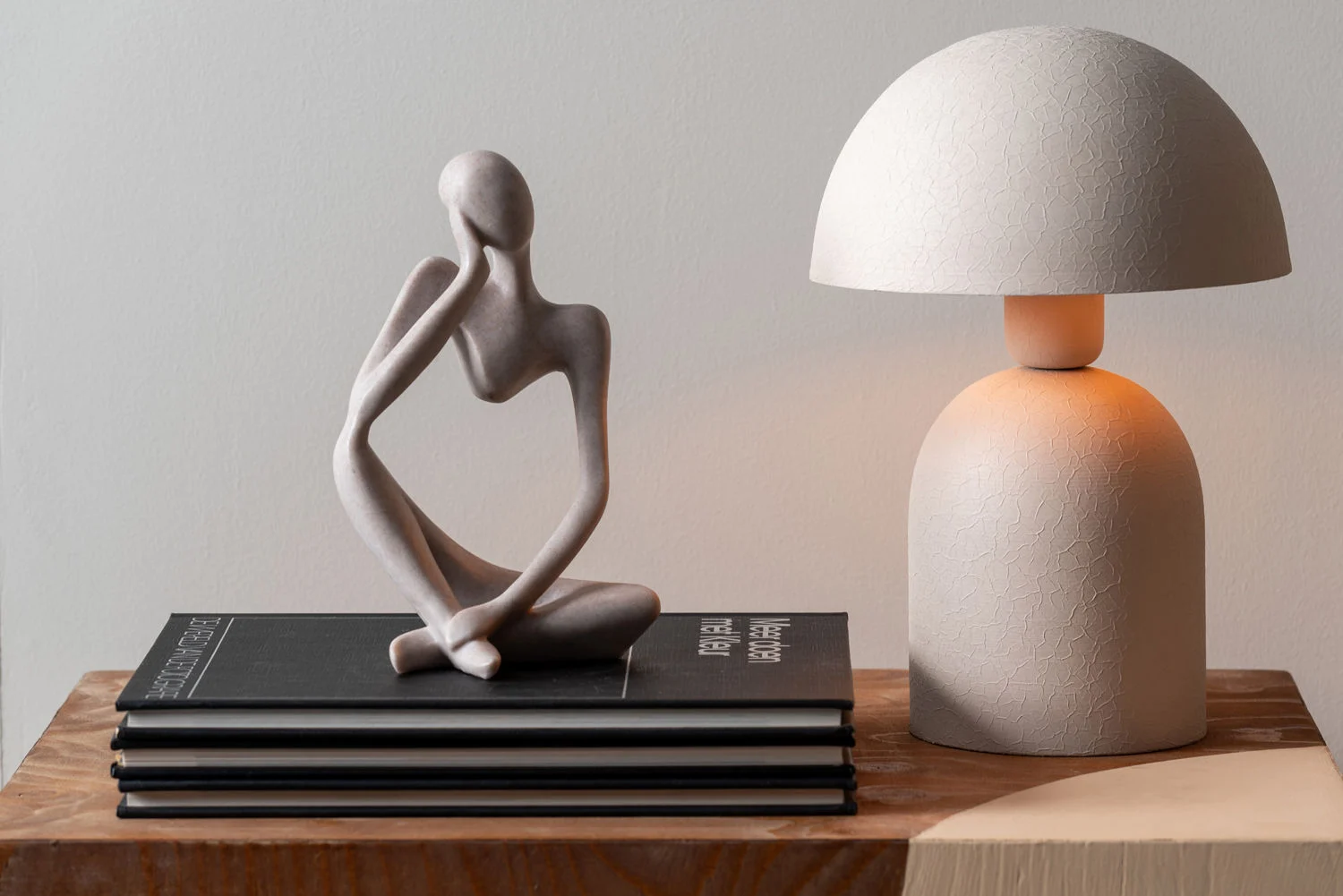 Beeld Altair Polyresin Lichtgrijs H24 cm - Afbeelding 5