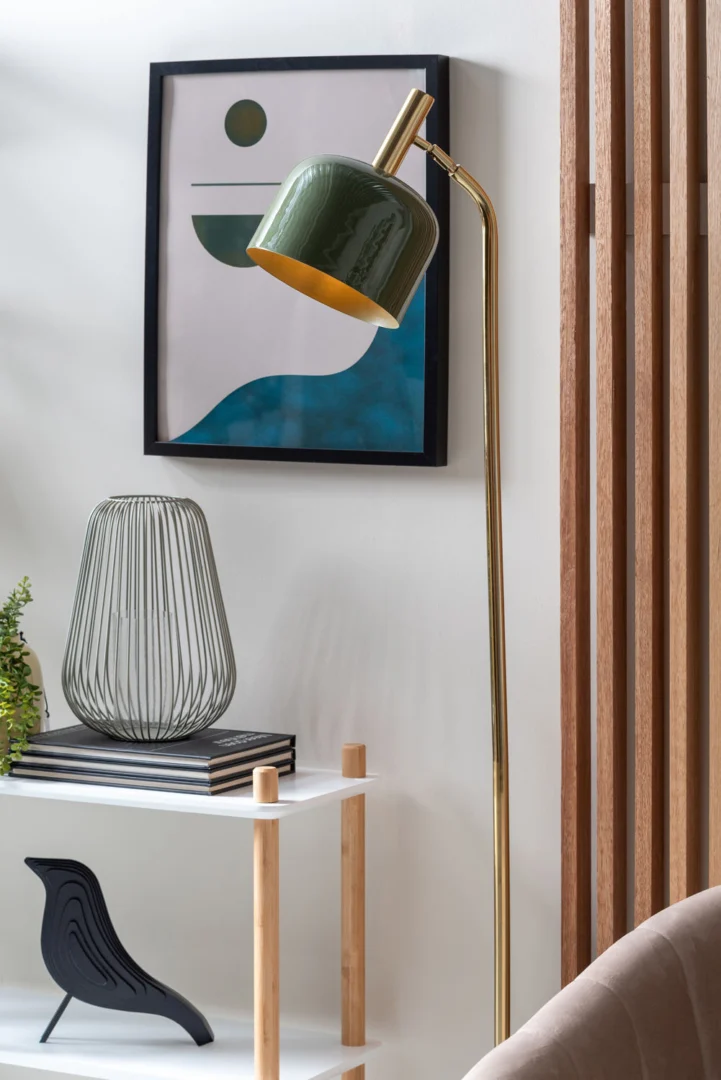 Vloerlamp Greimmea Groen H164 cm - Afbeelding 4