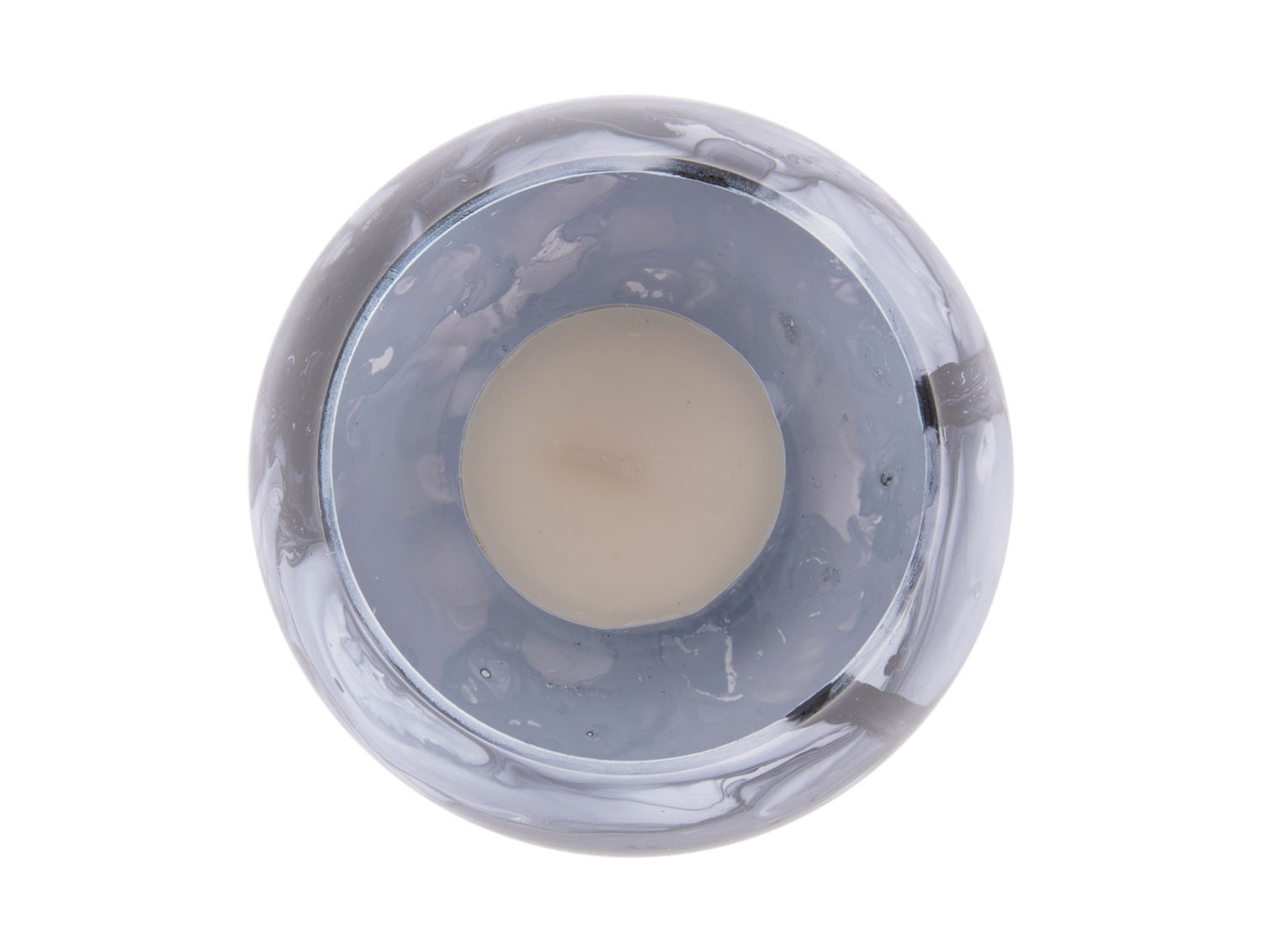 Waxinelichthouder Daldil Glas Donkergrijs - Afbeelding 2