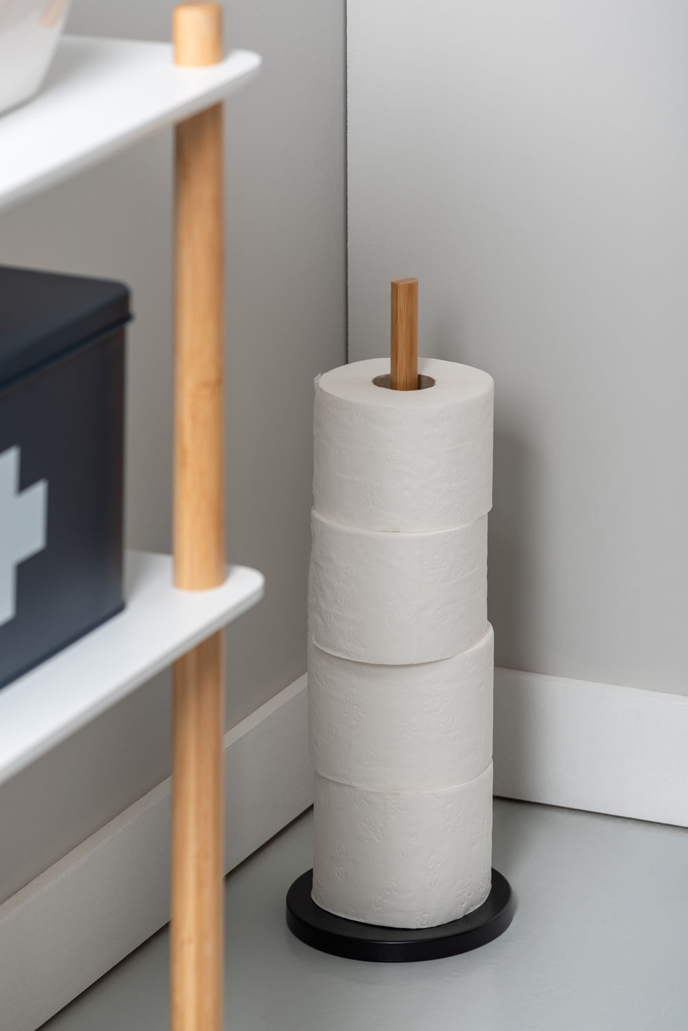 Woonaccessoire Klurmal Bamboe Zwart - Afbeelding 4