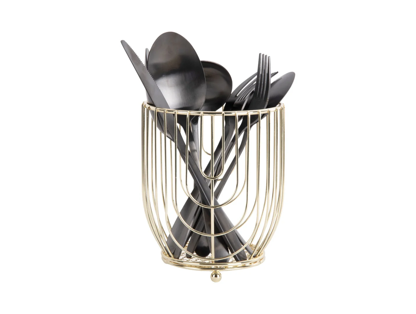 Woonaccessoire Grautond Metaal Goud - Afbeelding 2