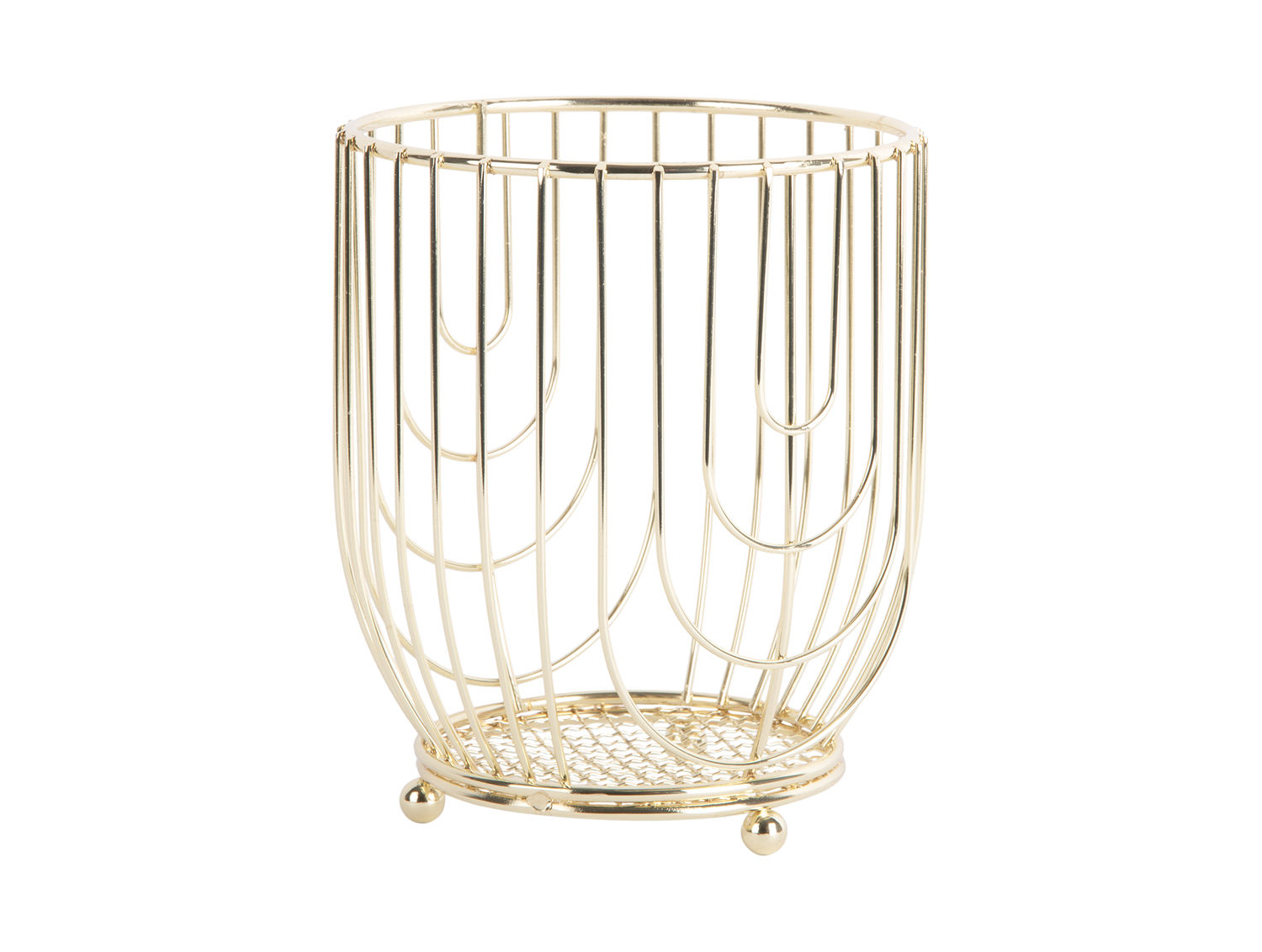 Woonaccessoire Grautond Metaal Goud - Afbeelding 3