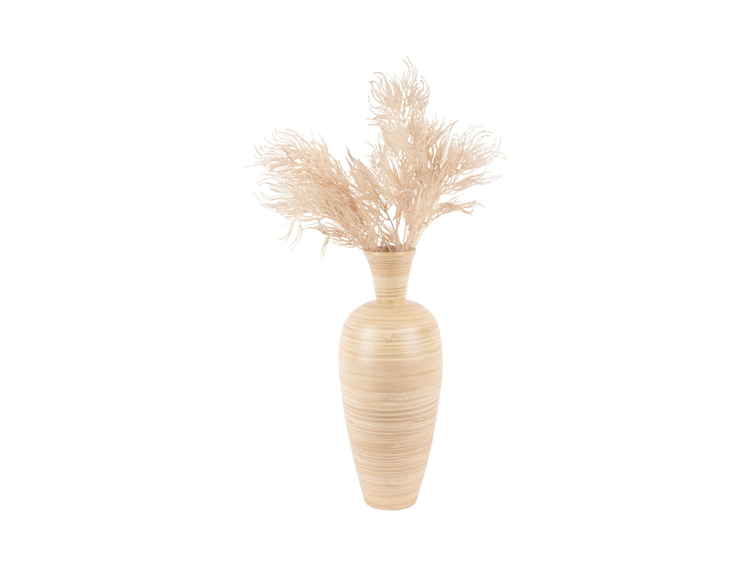 Vaas Ubud Bamboe Naturel Ø20 cm - Afbeelding 2
