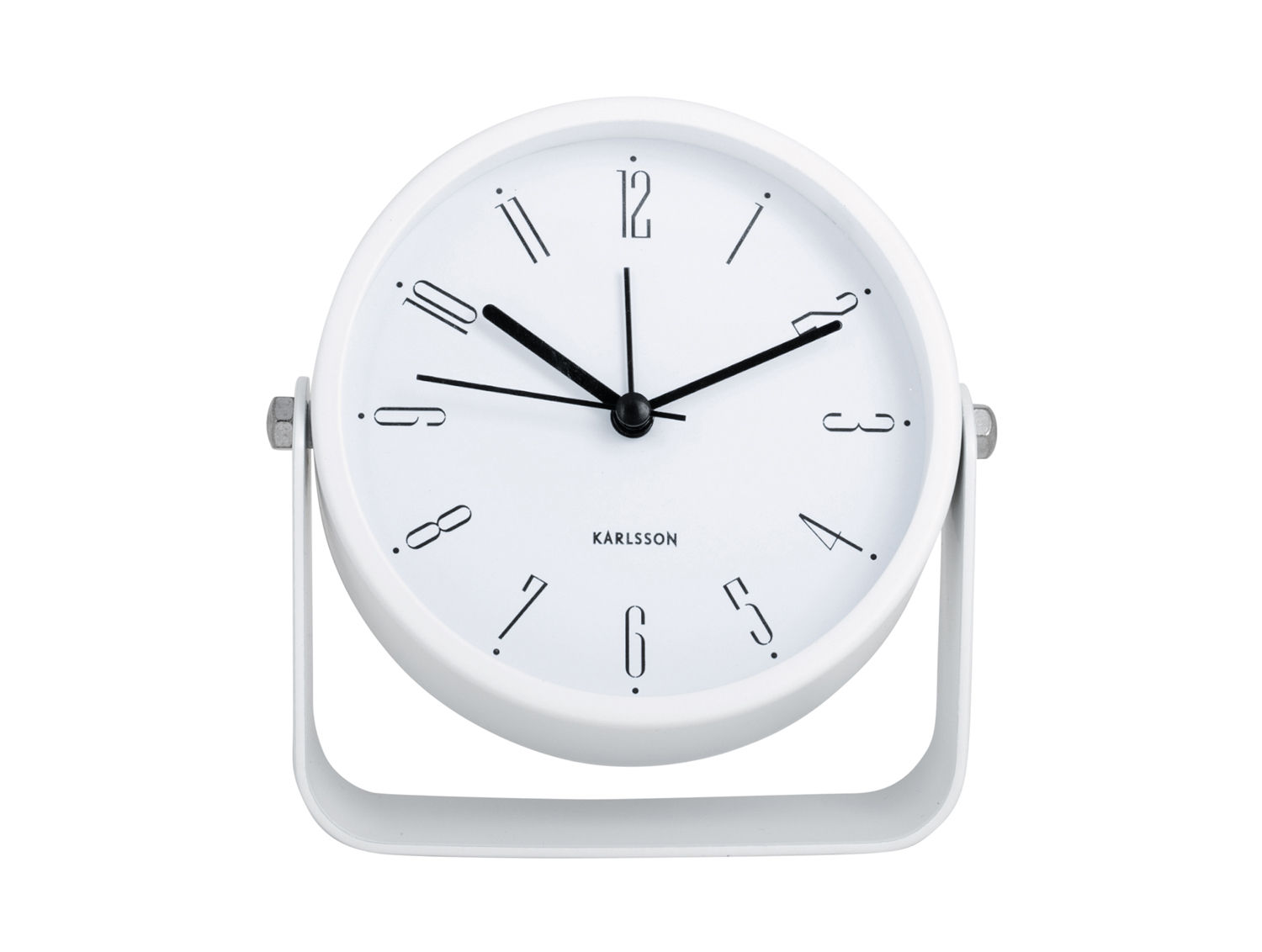 Wekker Stierio Wit - Afbeelding 2