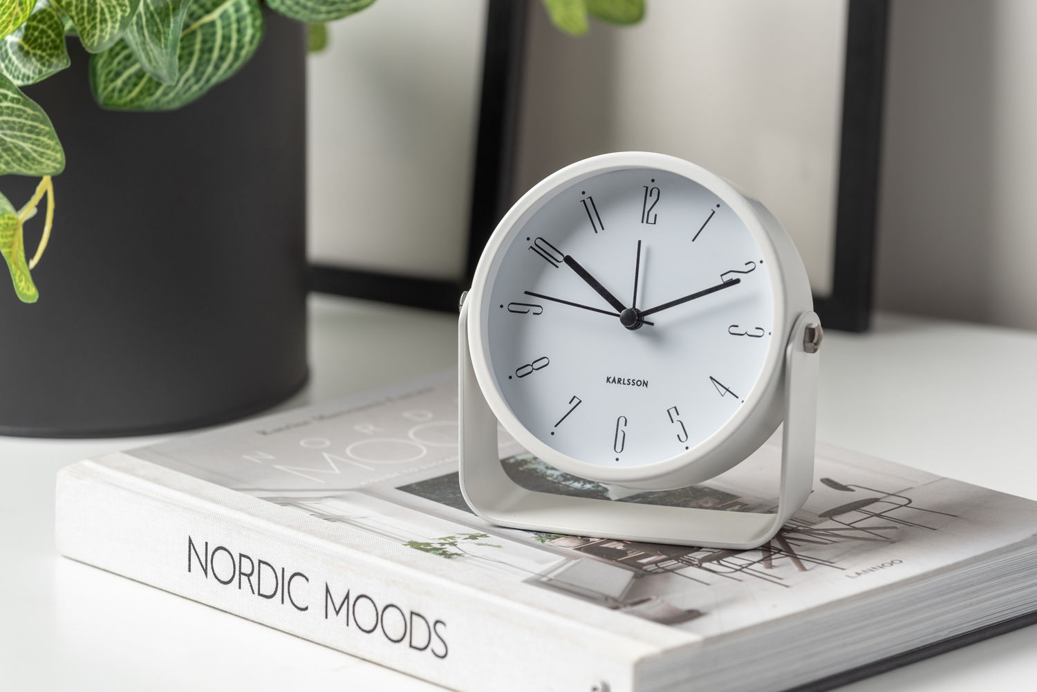Wekker Stierio Wit - Afbeelding 4