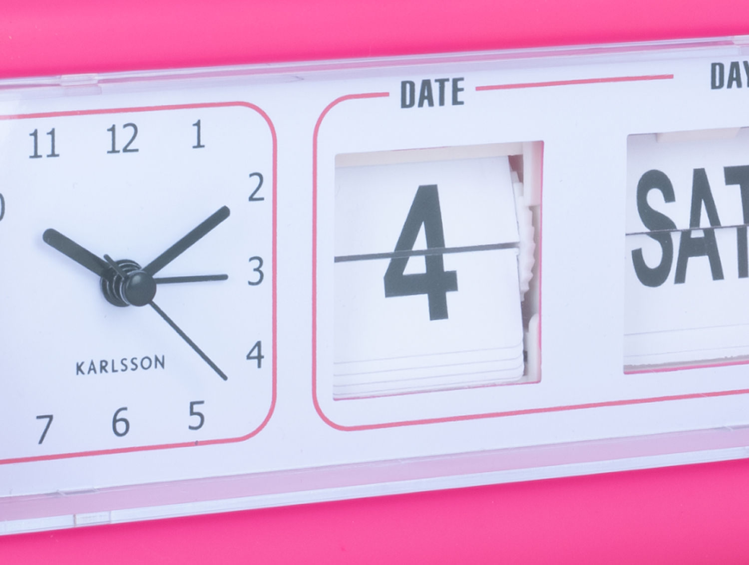 Wekker Branon Helder Roze - Afbeelding 3