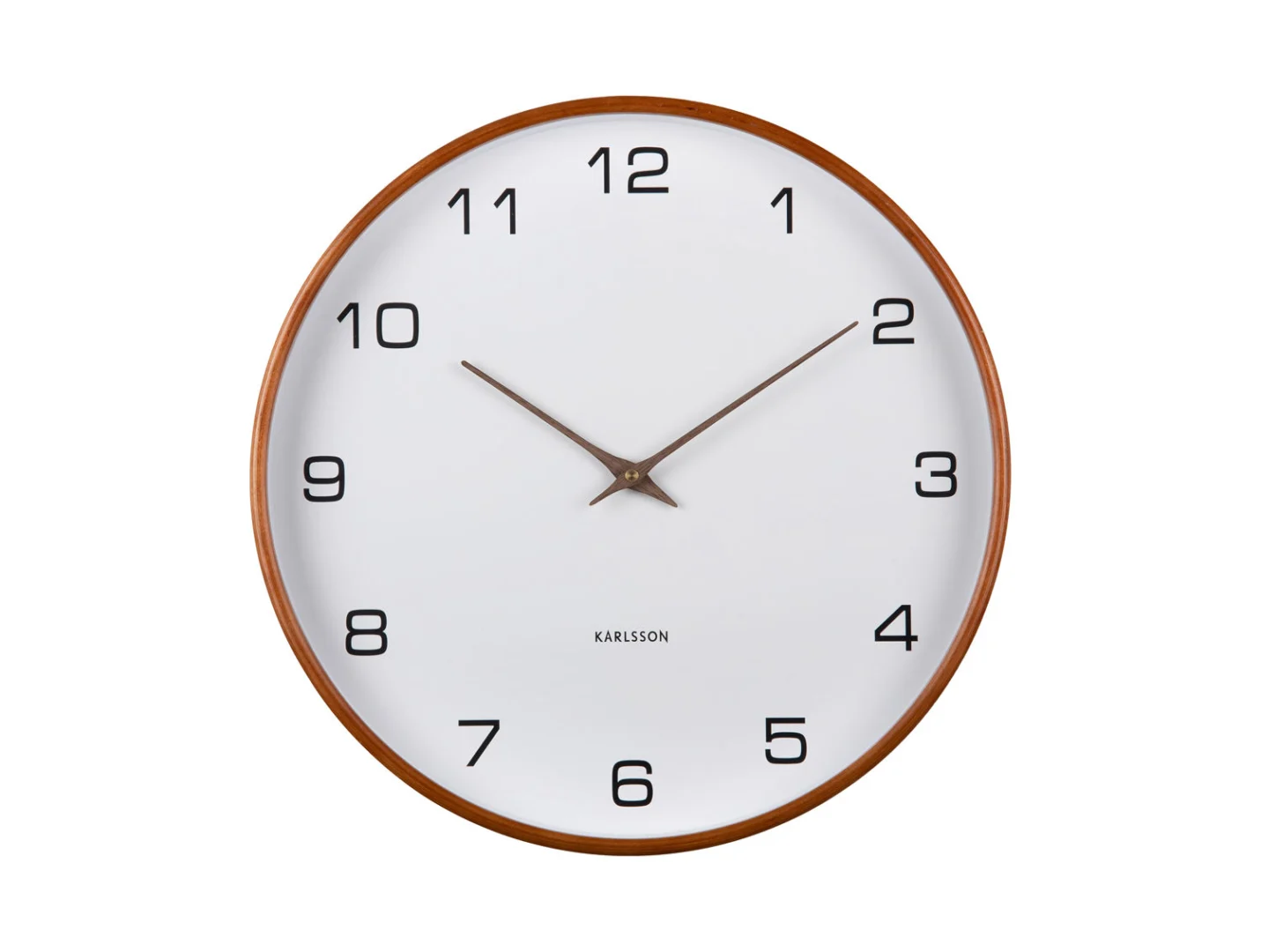 Wandklok Gruntin Wit - Afbeelding 2