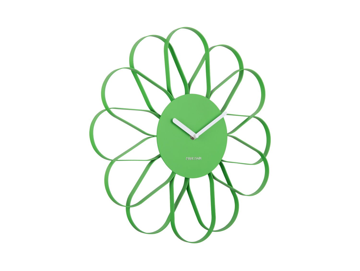 Wandklok Laadona Helder Groen