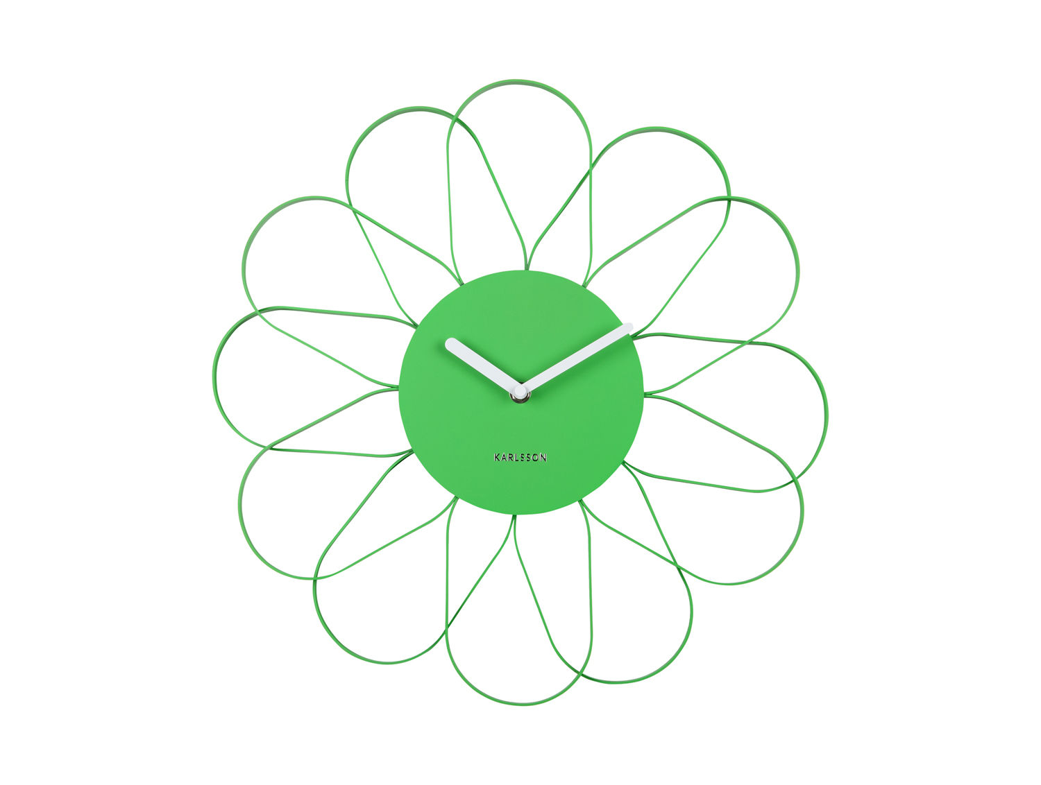Wandklok Laadona Helder Groen - Afbeelding 2
