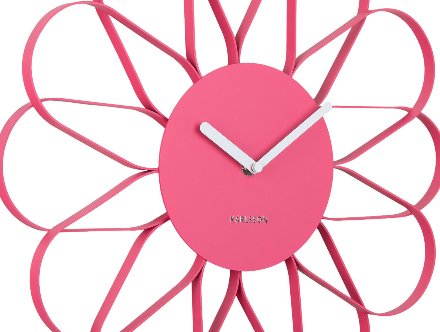 Wandklok Leira Helder Roze - Afbeelding 3