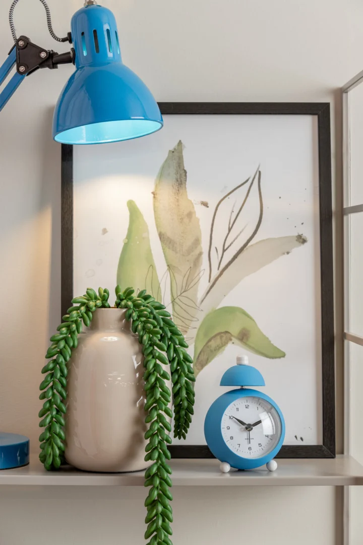 Wekker Brumak Helder Blauw - Afbeelding 4