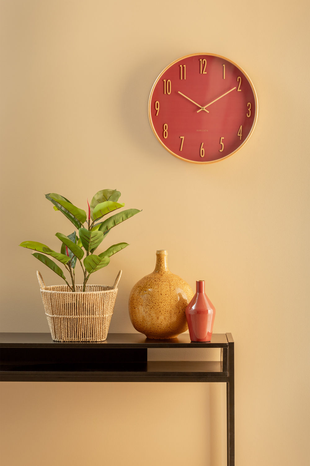 Wandklok Zammy Groen - Afbeelding 3