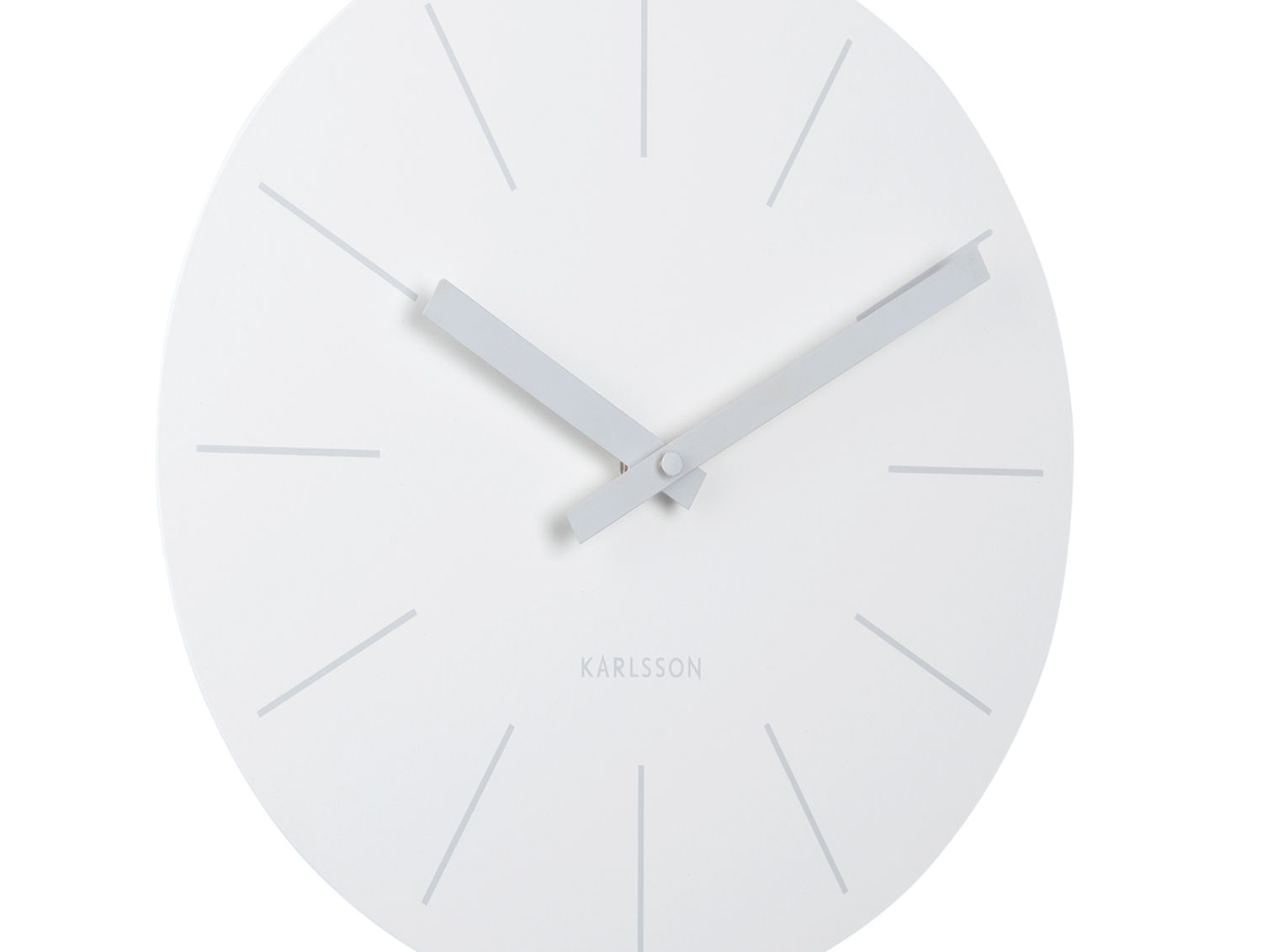 Wandklok Slaulik Wit - Afbeelding 3