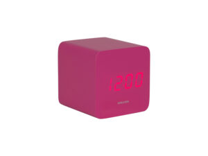 Wekker Sleelik Helder Roze
