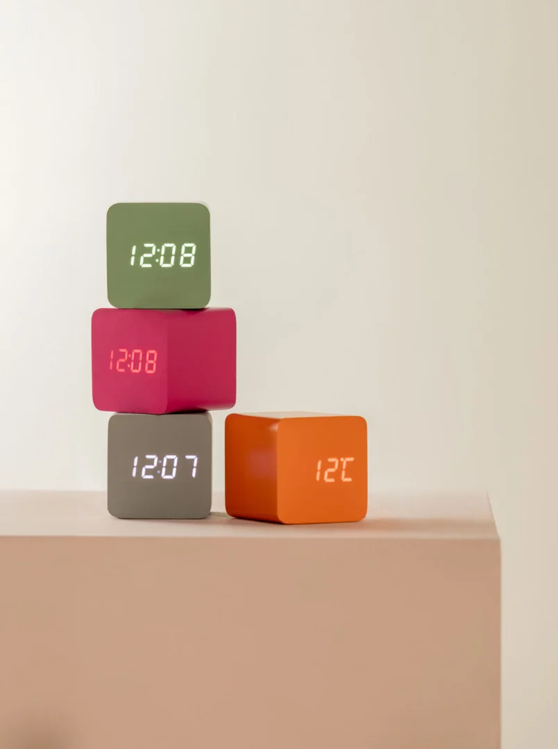 Wekker Sleelik Helder Roze - Afbeelding 3