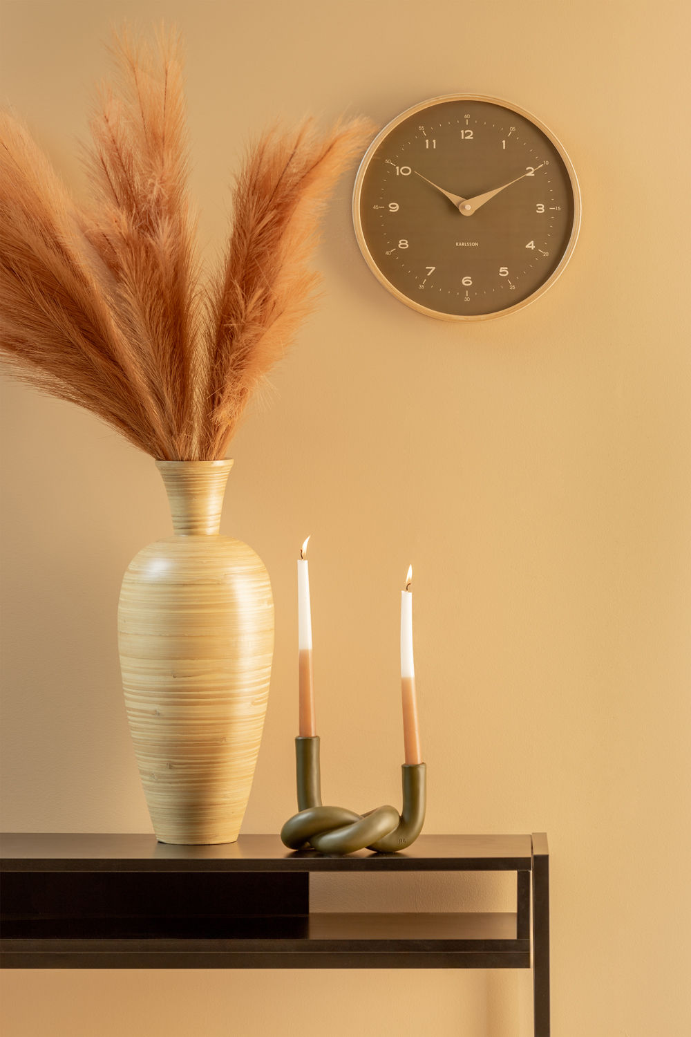 Wandklok Miroro Groen - Afbeelding 4