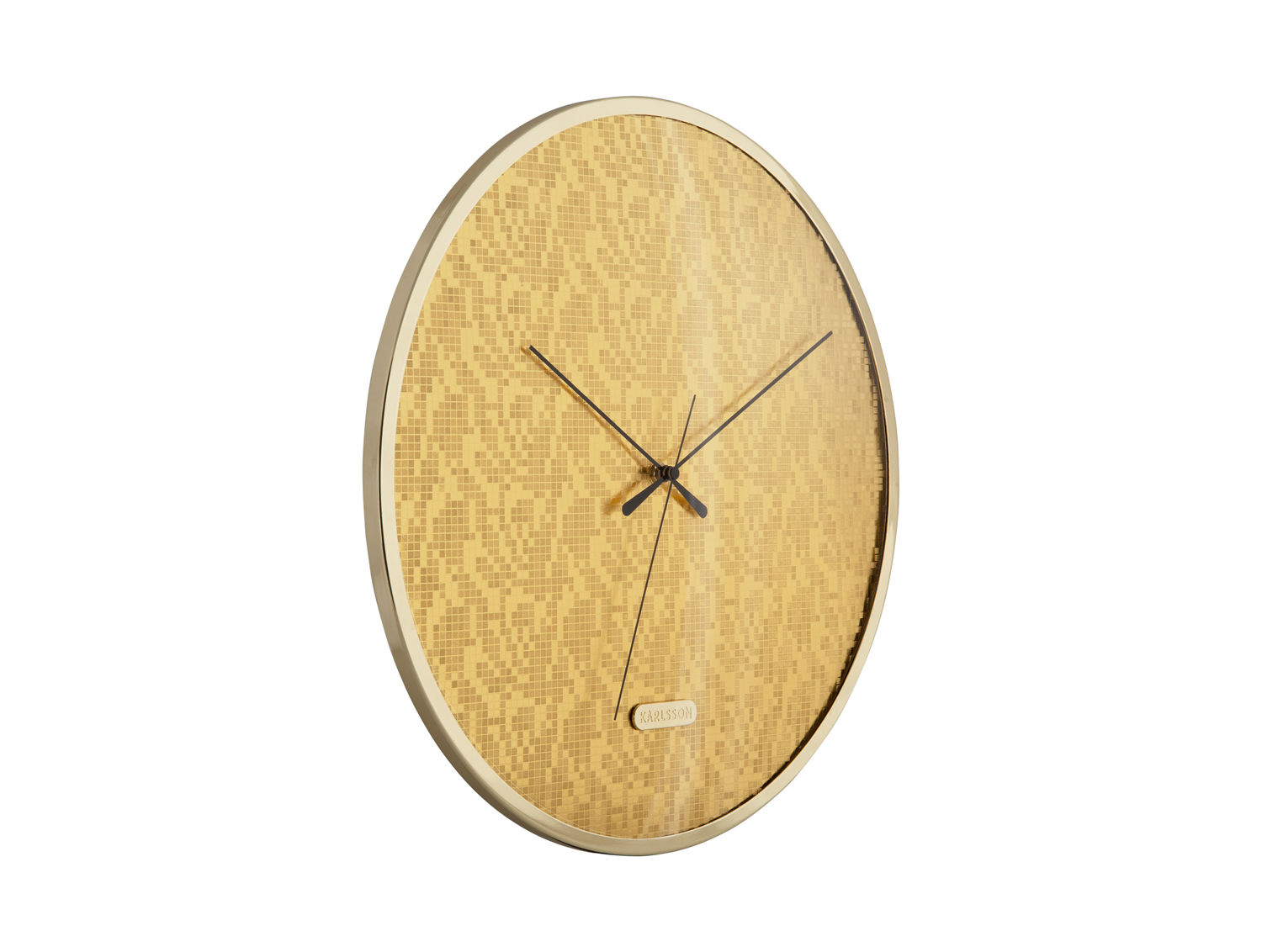 Wandklok Bissund Goud - Afbeelding 2
