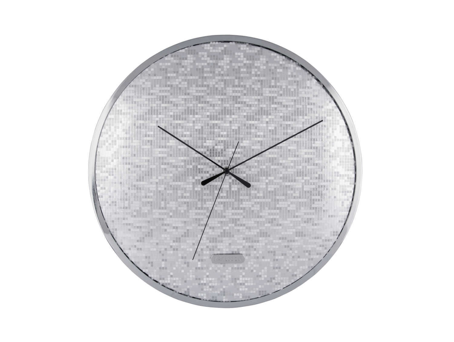 Wandklok Hassonte Zilver