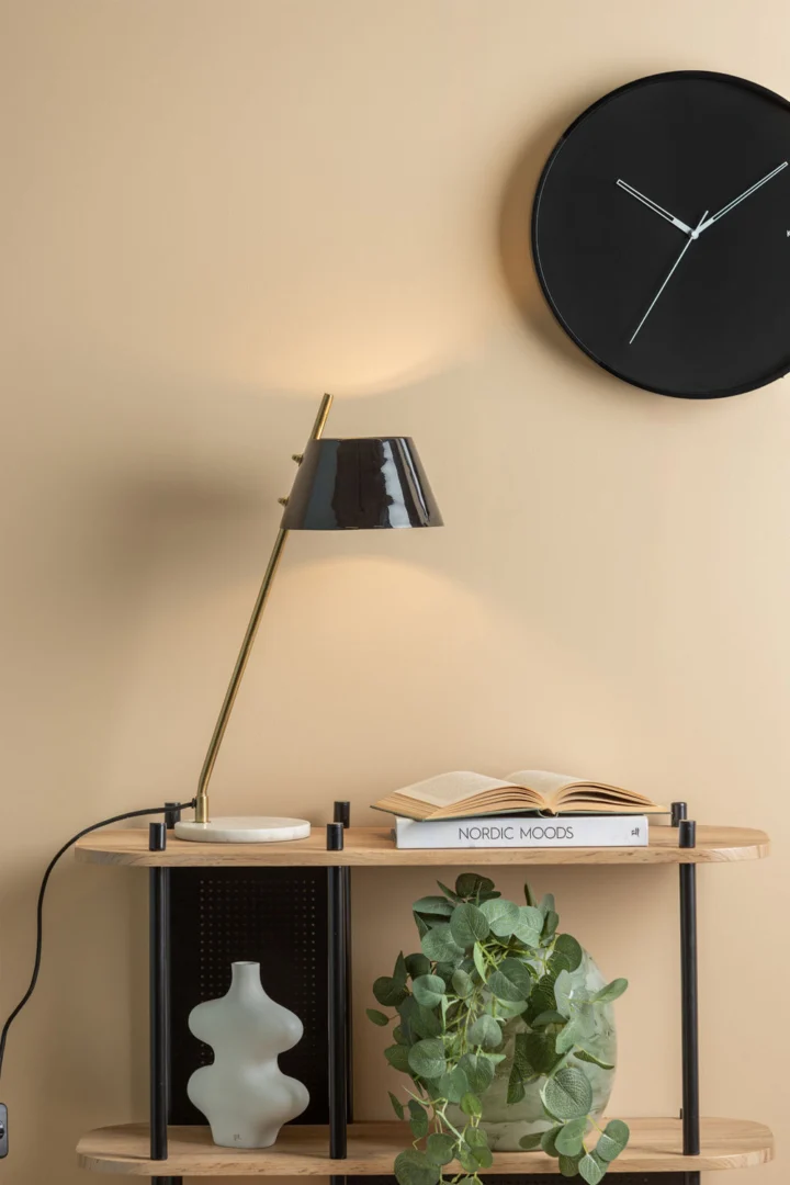 Tafellamp Voovu H53 zwart marmer - Afbeelding 4