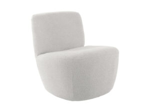 Stoel Viellas Bouclé Wit