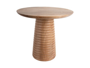 Bijzettafel Veinna Mangohout Ø50 cm
