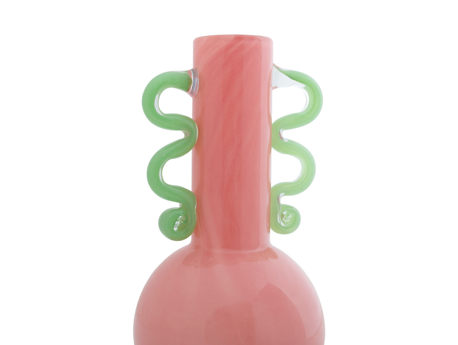 Vaas Beikal Glas Helder Roze Ø14 cm - Afbeelding 3