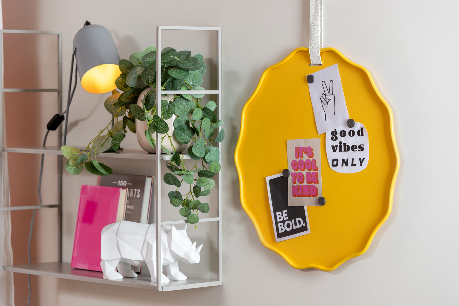 Memobord Calgary Helder Geel - Afbeelding 2