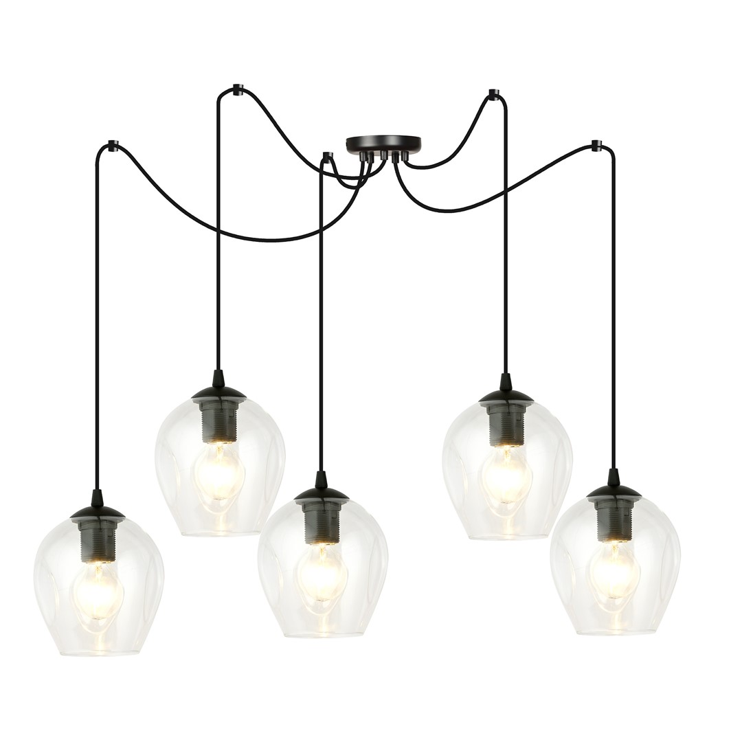 Hanglamp Mauvas Zwart Ø14 cm