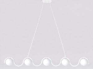 Hanglamp Rulland Wit Ø10 cm