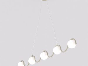 Hanglamp Mannor Beige Ø10 cm