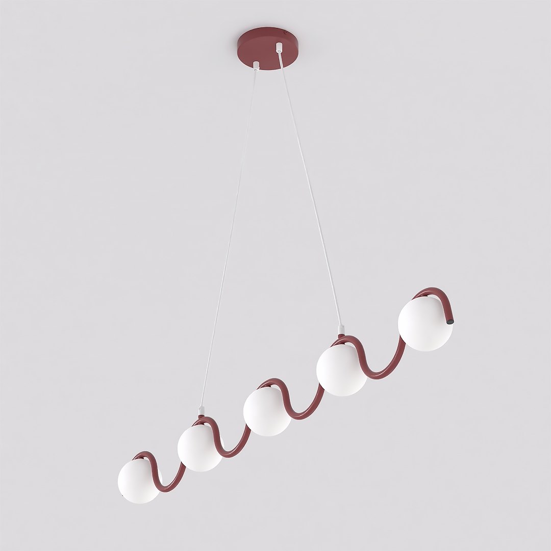 Hanglamp Slason Bordeaux Ø10 cm