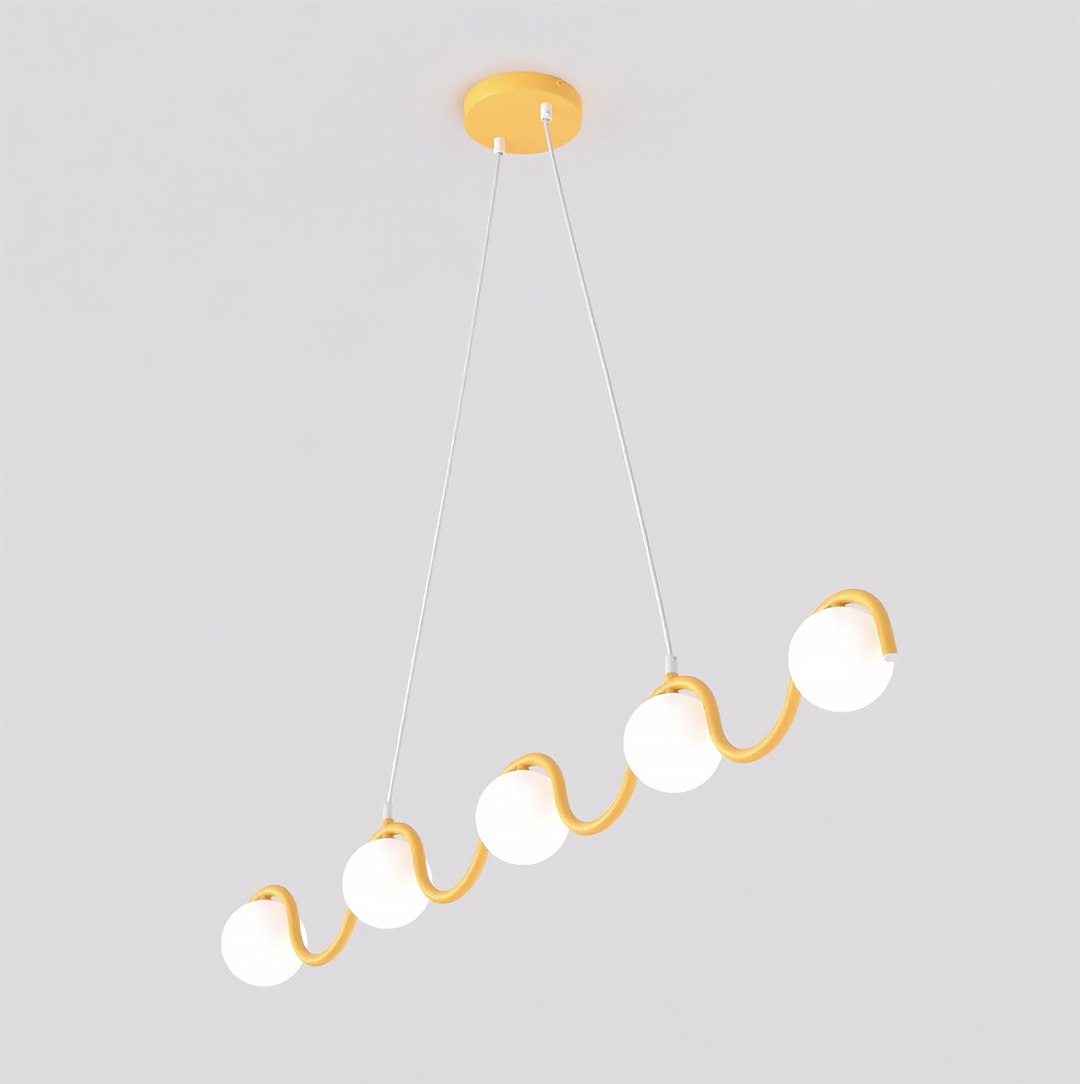 Hanglamp Tasonte Oranje Ø10 cm