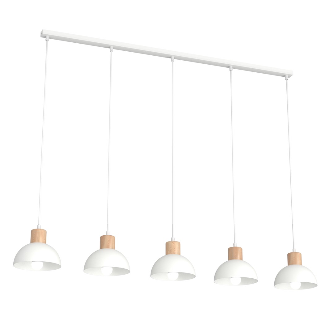 Plafondlamp Dukia Wit Ø18 cm
